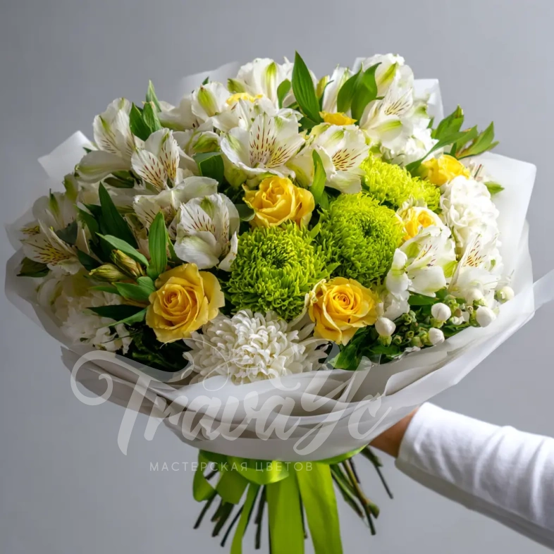 Букет с альстромериями &laquo;Мелодия лета&raquo;