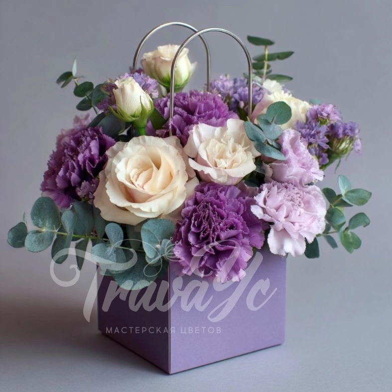 Цветы в сумочке &laquo;Модный аромат&raquo;