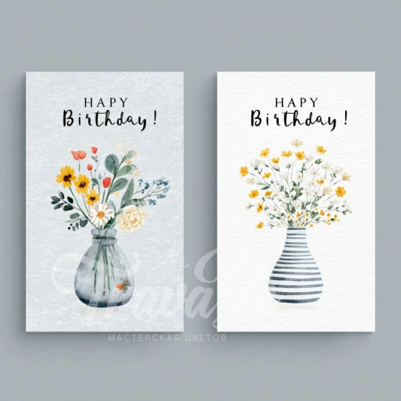 Открытка &laquo;С Днем Рождения&raquo;