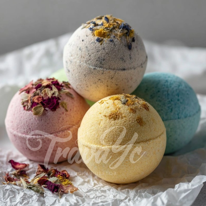 Бомбочка для ванны &laquo;Восточный цветок&raquo;